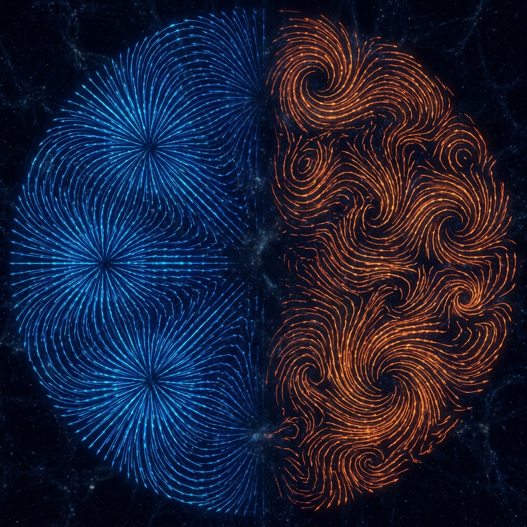 E-mode and B-mode CMB polarization patterns