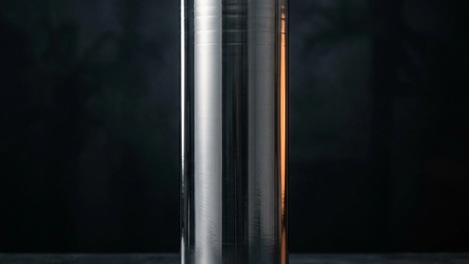 A single-crystal silicon ingot pulled by the Czochralski process