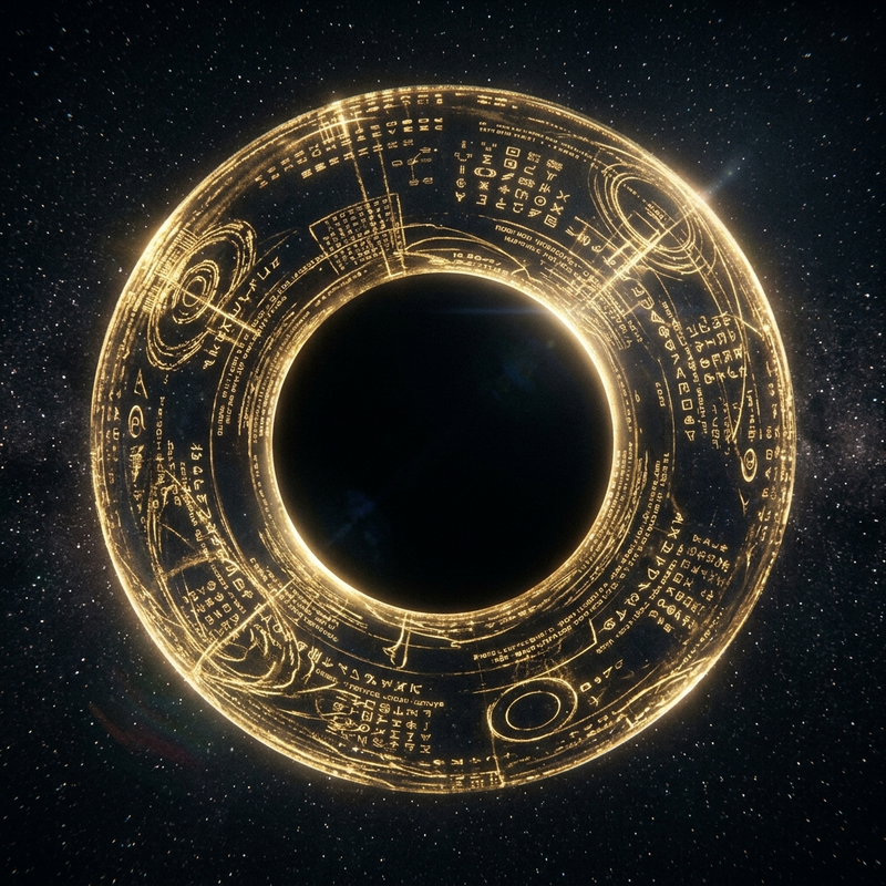 Black hole event horizon with information encoded on surface