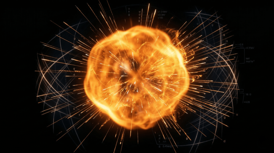 Quark-Gluon Plasma Created in Heavy Ion Collision at Particle Collider