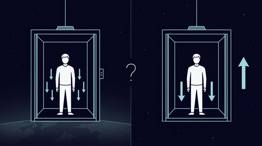 Equivalence Principle, Gravity vs Acceleration