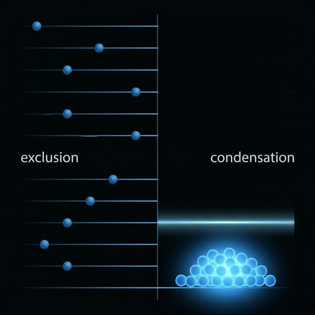 Fermions versus bosons in a superconductor