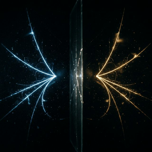 CP violation showing slight asymmetry between matter and antimatter processes