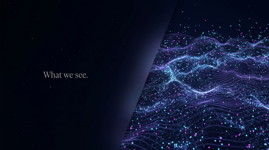 Apparent emptiness revealed as seething quantum field activity at small scales