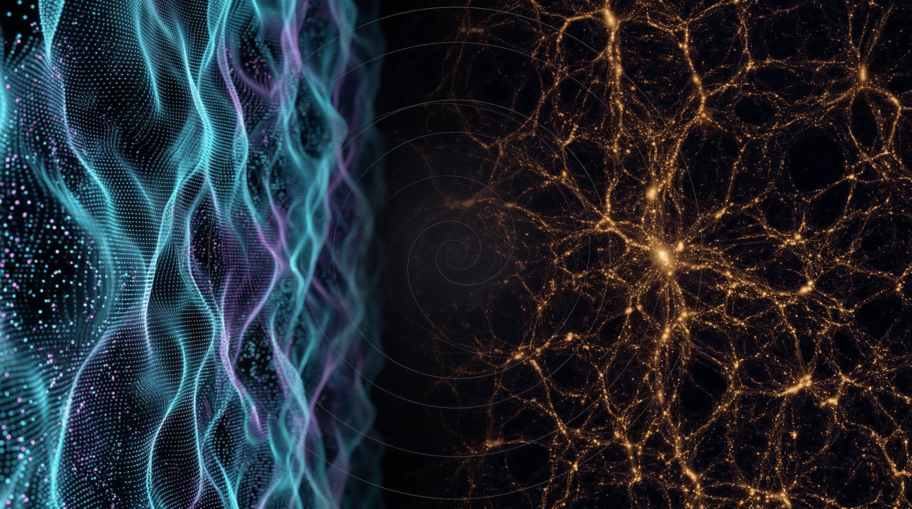 Quantum foam at small scales connected to cosmic expansion at large scales